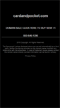 Mobile Screenshot of cardandpocket.com